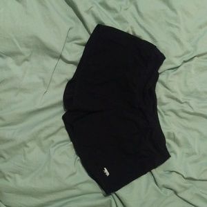 Running shorts with support crotch